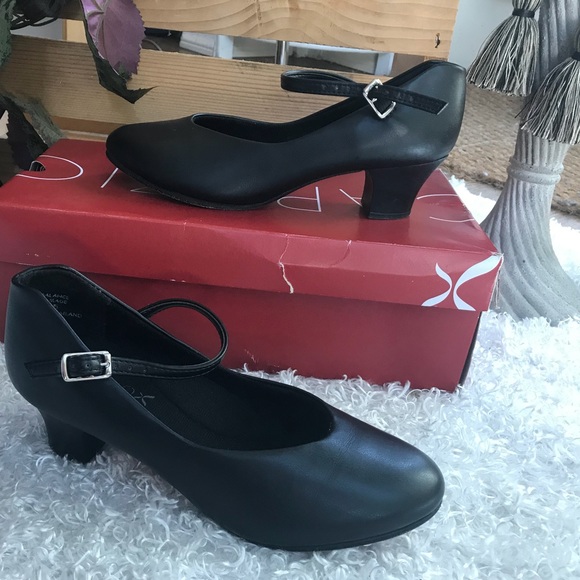 Capezio Shoes - Capezio black dance character shoes - box kept